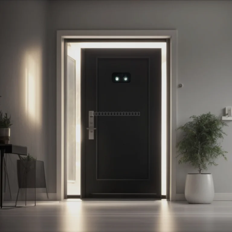 KI Home Access Kamera am Eingangsbereich