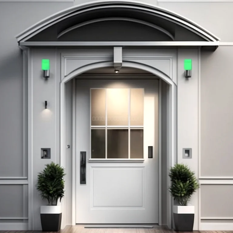 KI-gestützte Türüberwachung